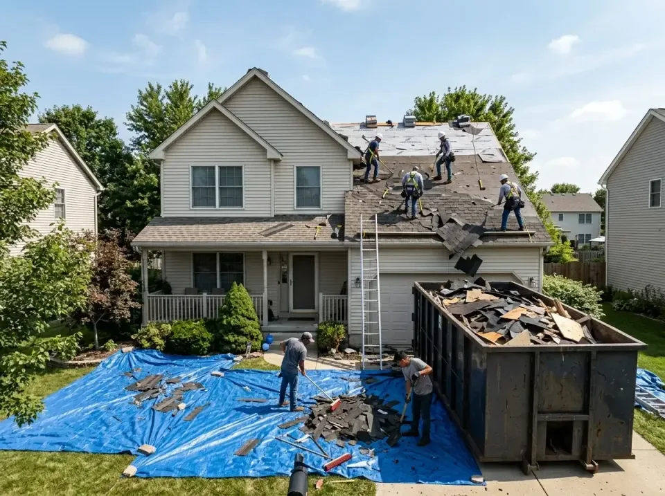 roof-replacement-debris-remova-004 — frequently asked questions, Cheapest Dumpster Rentals in Ingalls Park, IL